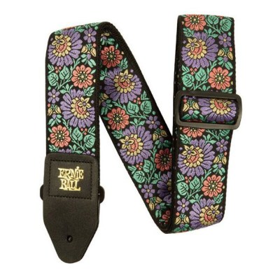 Ernie Ball Evening Bloom Jacquard Strap