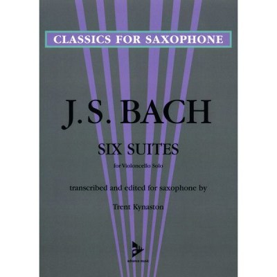 Advance Music Bach 6 Suiten Saxophone