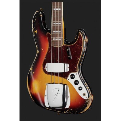 Fender 66 Jazz Bass 3TSB Heavy Relic