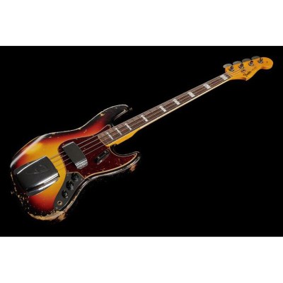 Fender 66 Jazz Bass 3TSB Heavy Relic