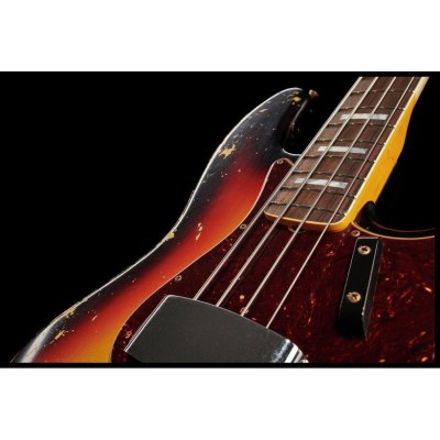 Fender 66 Jazz Bass 3TSB Heavy Relic