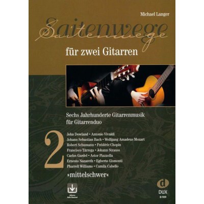 Edition Dux Saitenwege für zwei Gitarren 2