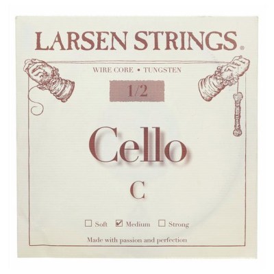 Larsen Cello Single String C Med. 1/2