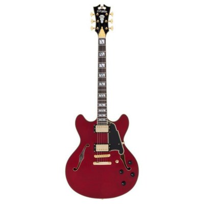 DAngelico Excel DC Trans Cherry