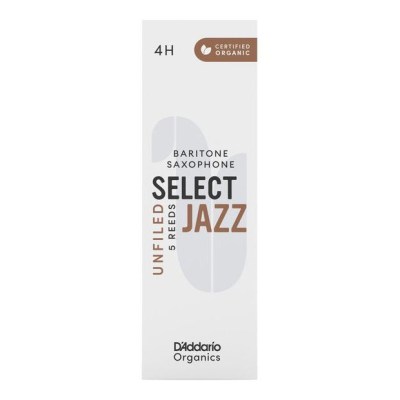 DAddario Woodwinds Organic Sel. Jazz Unf. BAR 4H