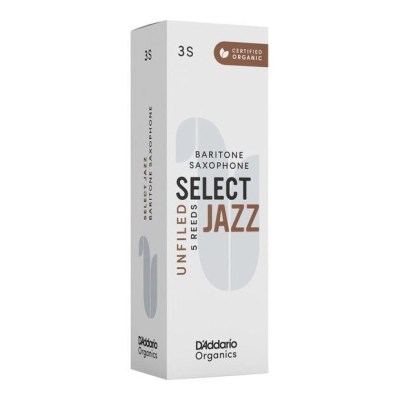 DAddario Woodwinds Organic Sel. Jazz Unf. BAR 3S