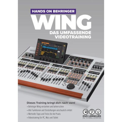 DVD Lernkurs Hands On Behringer Wing