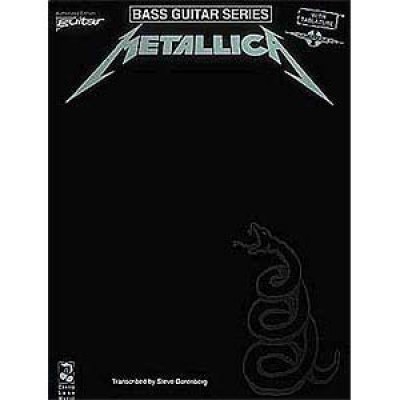 Music Sales Metallica Black Album (Bass)