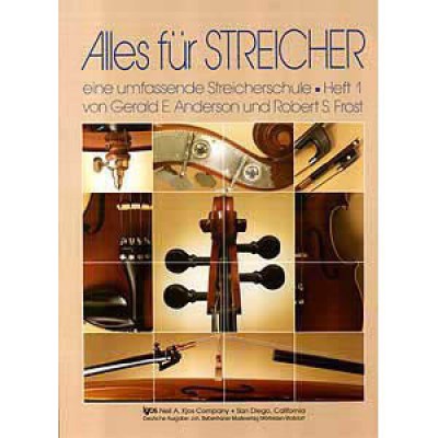 Siebenhuner Musikverlag Alles fur Streicher Cello 1