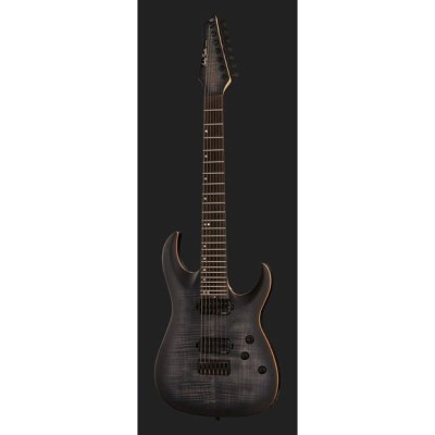 Harley Benton Amarok-7 BKNT Flame Bur Bundle