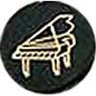 MusikBoutique Magnet with Design Piano