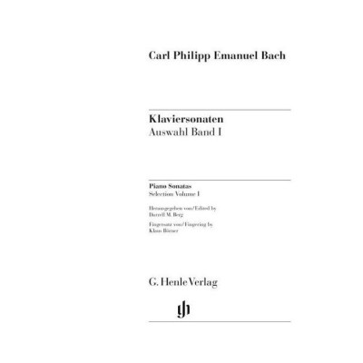 Henle Verlag C.Ph.E.Bach Klaviersonaten 1