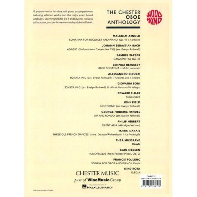 Chester Music Oboe Anthology