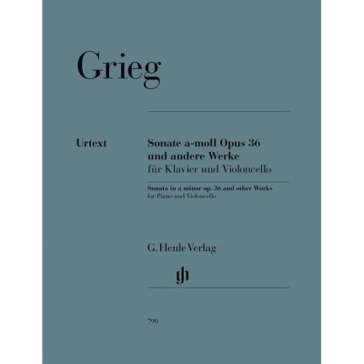 Henle Verlag Grieg Sonate a-moll op. 36