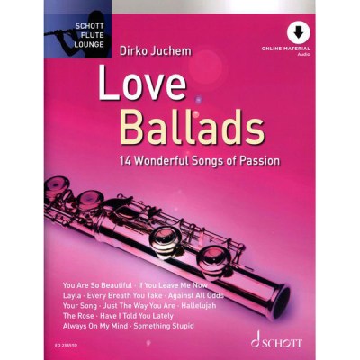 Schott Love Ballads Flute