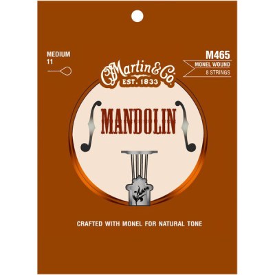 Martin Guitars M465 Mandoline Medium Monel