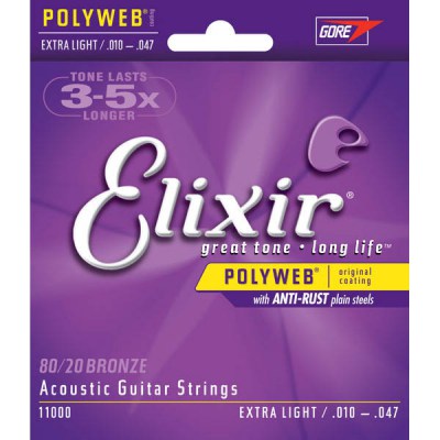 Elixir Polyweb Extra Light Acoustic