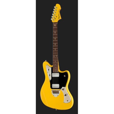 Valiant Guitars Jupiter Distressed Yellow