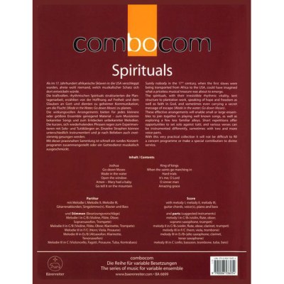 Bärenreiter combocom Spirituals