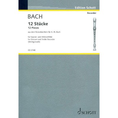 Schott Bach 12 Stücke