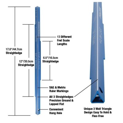 MusicNomad Tri-Beam Ruler