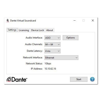 Dante Virtual Soundcard Transferable