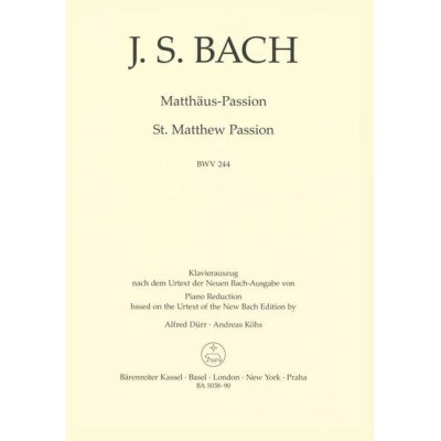 Bärenreiter Bach Matthäus-Passion