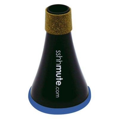 sshhmute Practice Mute Piccolo Trp. BL