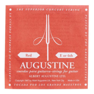 Augustine E-6 String Red Label