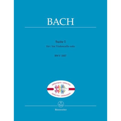 Bärenreiter Bach Suite 1 Cello