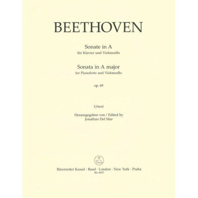 Bärenreiter Beethoven Cellosonate A-Dur