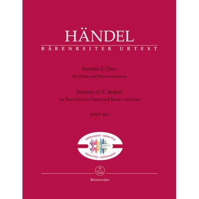 Bärenreiter Händel Flötensonate C-Dur