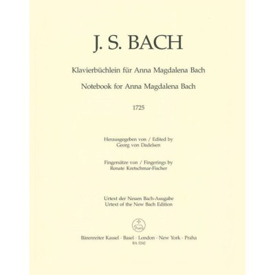 Bärenreiter Bach Klavierbüchlein