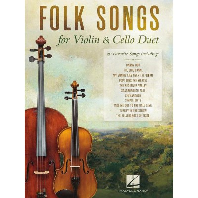 Hal Leonard Folk Songs Violin And Cello