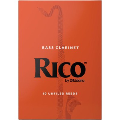 DAddario Woodwinds Rico Bass Clarinet 3.0