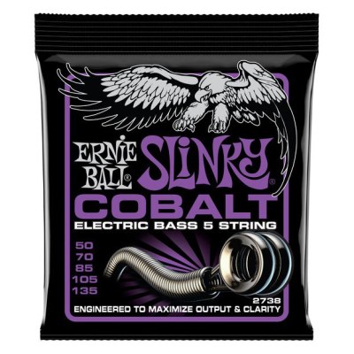 Ernie Ball Power Slinky Cobalt 5-String