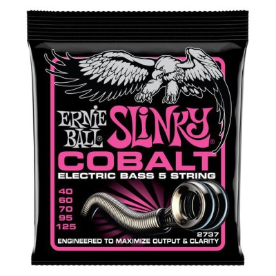 Ernie Ball Super Slinky Cobalt 5-String