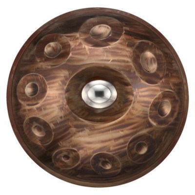 Nebula Handpans D Kurd 10 Bronze 02