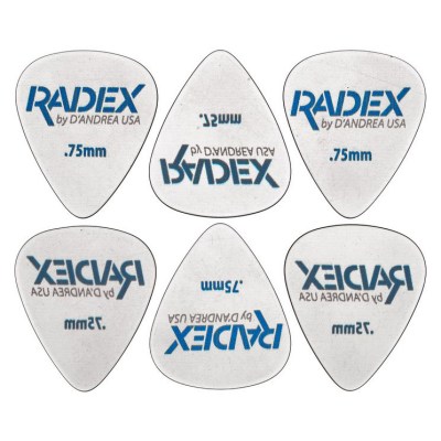 dAndrea Radex Pick Set 0,75 Grey 351