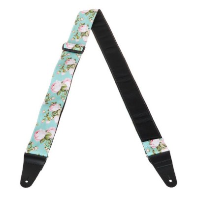 Fender Floral Strap 2" Surf Green