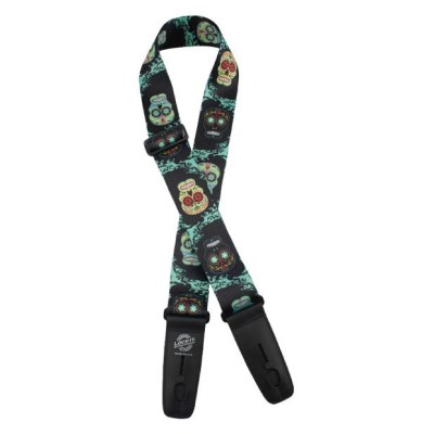 Lock-It Strap 2" Poly  Sugar Skulls