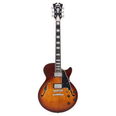 DAngelico Premier SS Dark Iced Tea Burst