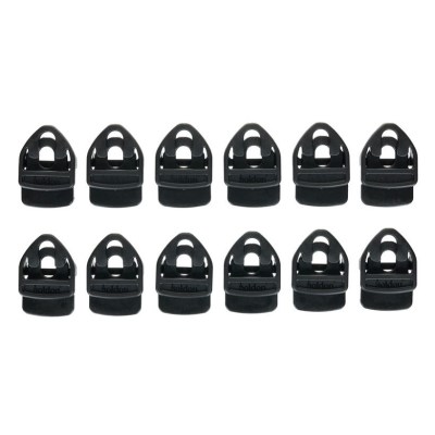 Holdon Xtra Clip Black 12pcs Pack