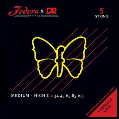 Fodera x DR 5-String Medium High C S