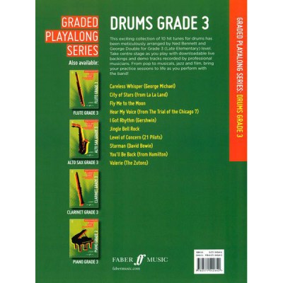 Faber Music Graded Playalong Drums Grade 3