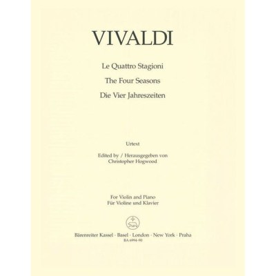 Bärenreiter Vivaldi Die Vier Jahreszeiten