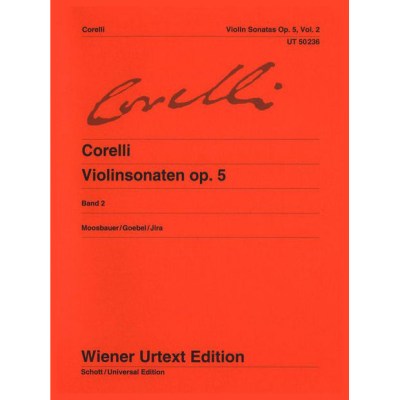 Wiener Urtext Edition  Corelli Violinsonaten 2