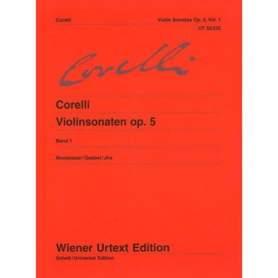 Wiener Urtext Edition  Corelli Violinsonaten 1