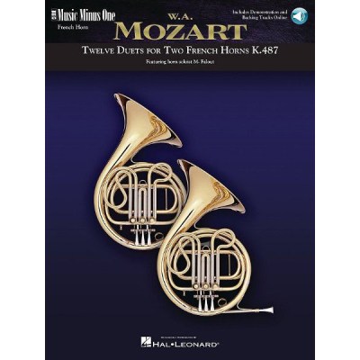 Music Minus One Mozart Twelve Duets Horn