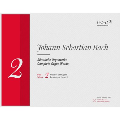 Breitkopf & Härtel Bach Sämtliche Orgelwerke 2